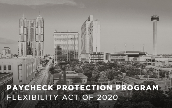 Paycheck Protection Program Flexibility Act of 2020 - downtown city view